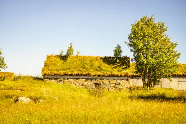 Музей фермы под открытым небом, Норвегия — стоковое фото