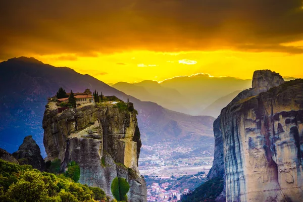 Monastero della Santissima Trinità a Meteora, Grecia — Foto Stock