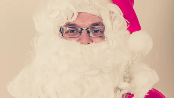 Portret Boże Narodzenie Santa Claus — Zdjęcie stockowe