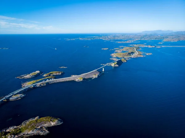 Norveç'te Atlantik yol — Stok fotoğraf