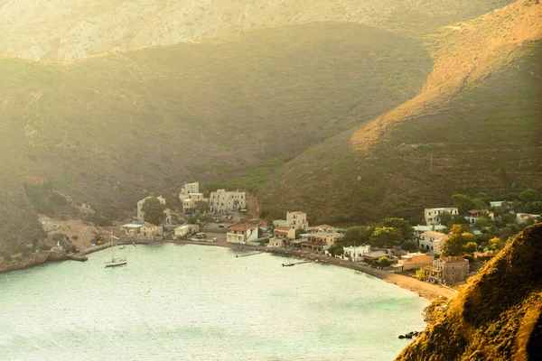 Costa greca sul Peloponneso, penisola di Mani — Foto Stock