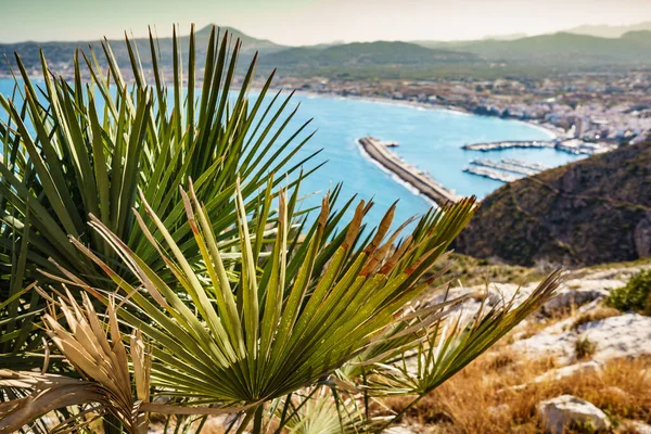 Morze Śródziemne Costa Blanca Przylądek San Antonio Północnym Wybrzeżu Prowincji — Zdjęcie stockowe