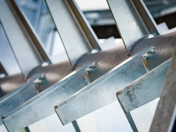 Agriculture Equipment Manure Spreader Agricultural Machinery Detail View — Stock Photo, Image