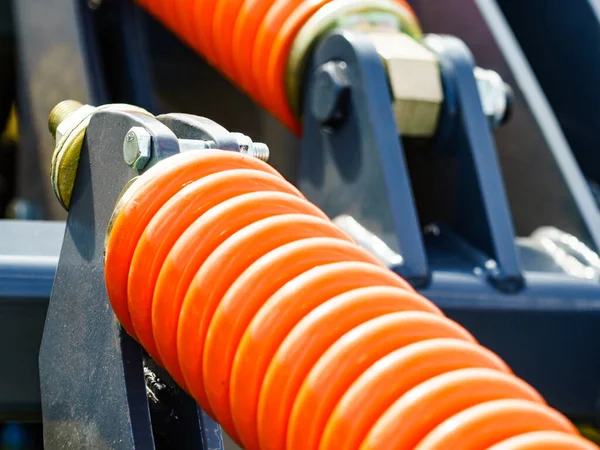 Spring Heavy Machine Machinery Industrial Detail Agricultural Machine — Stock Photo, Image