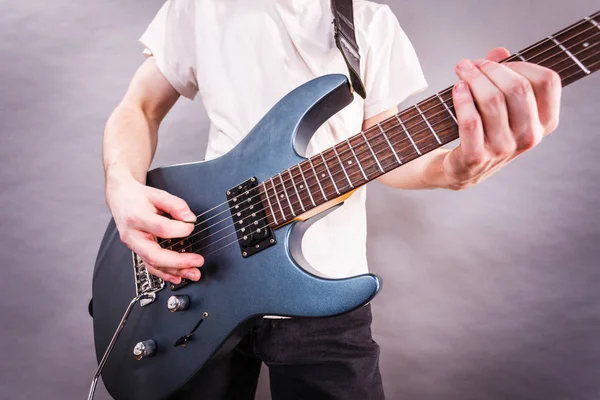Close Up Of Man Playing On Electric Guitar During Gig Or At Music Studio Musical Instruments Passion And Hobby Concept Artist Pop Stock Photo Close Up Of Man Playing On Electric Guitar During Gig Or At Music Studio Musical Instruments Passion And Hobby Concept Artist Pop Stock Photo
