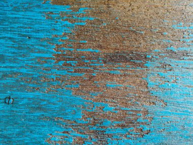 Arka plan ve mavi ahşap zemin dokusuna