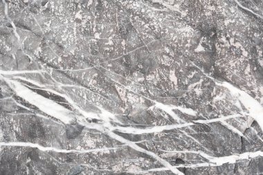 Arka plan ve doku, siyah taş ve beyaz çizgili. Desen çizgi kaya