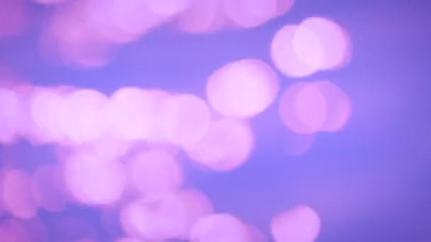 Abstract Wazig Bokeh Roze Paarse Achtergrond — Stockvideo