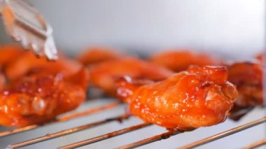 fırında ızgara tavuk barbekü