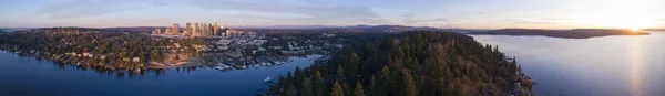 Bellevue Washington Usa Majdnem 360 Panoráma — Stock Fotó