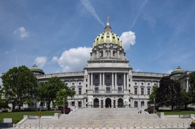 Pennsylvania State Capitol Mimarlık Binası Panorama