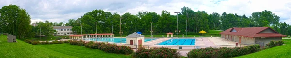 Baltimore Maryland Eua Maio 2018 Druid Hill Piscina Pública Vista — Fotografia de Stock