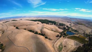 Sears noktaya bakarak Skaggs Adası ve Napa River Delta San Pablo Bay Milli Yaban hayatı Sığınağı