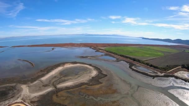 Hamilton Wetlands Vue Aérienne Baie De San Pablo Novato Californie 