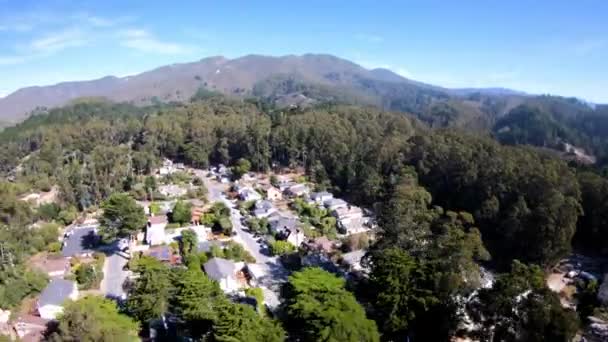 Montara Mountain Vuelo Aéreo Sobre California — Vídeo de stock