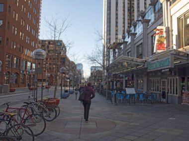 Denver Co 16th Street Mall dışında mellow mantar Restoran