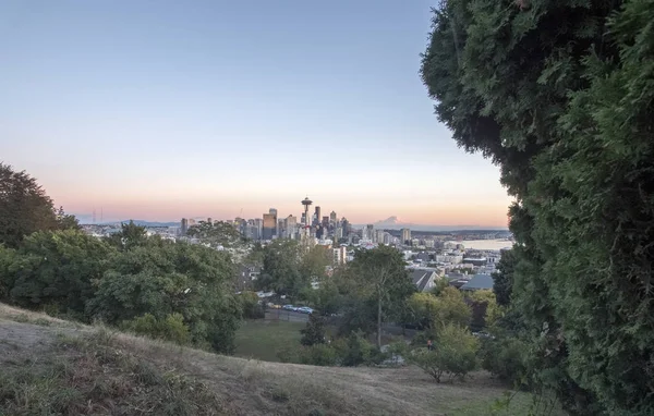 Seattle City skyline från Kerry Park — Stockfoto