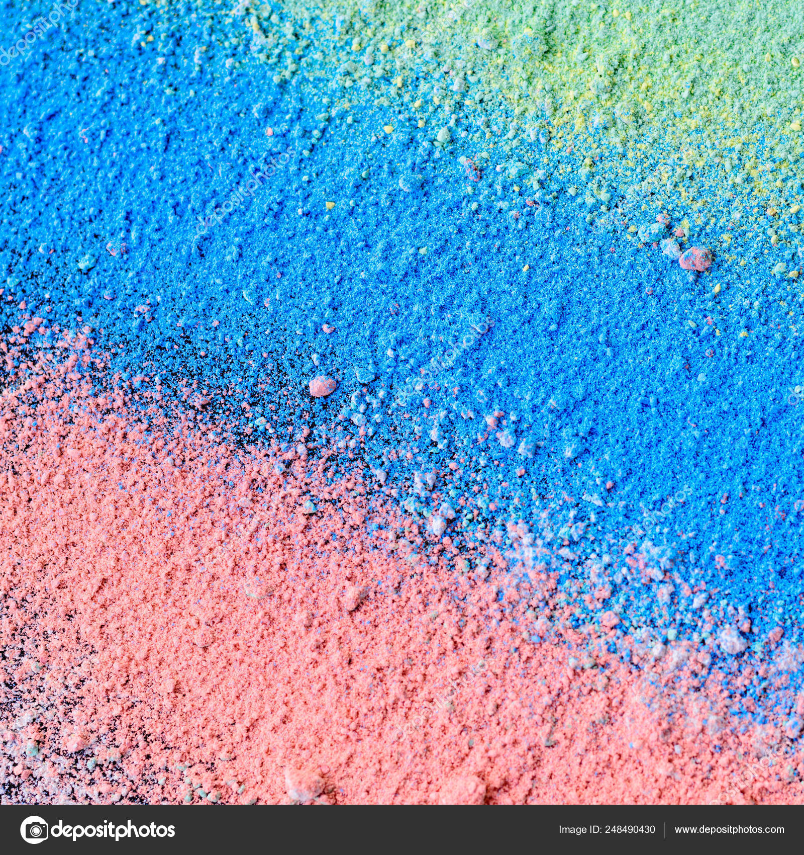 chalk powder