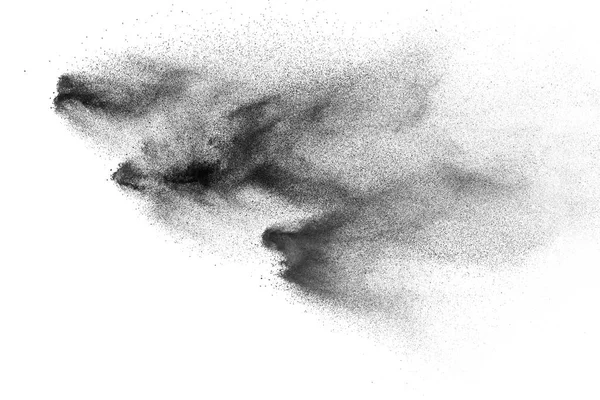 抽象的な汚れた創造的なデザインの背景の要素 黒と白のドット柄グランジ テンプレート ダスト粒子の背景 — ストック写真