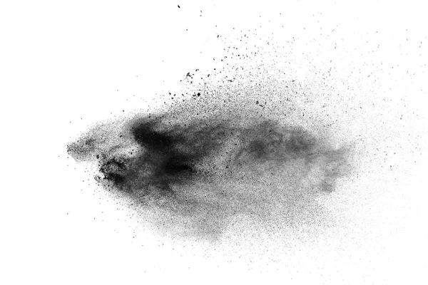 抽象肮脏的创意设计背景元素 黑色和白色点格朗格模板 灰尘颗粒背景 — 图库照片