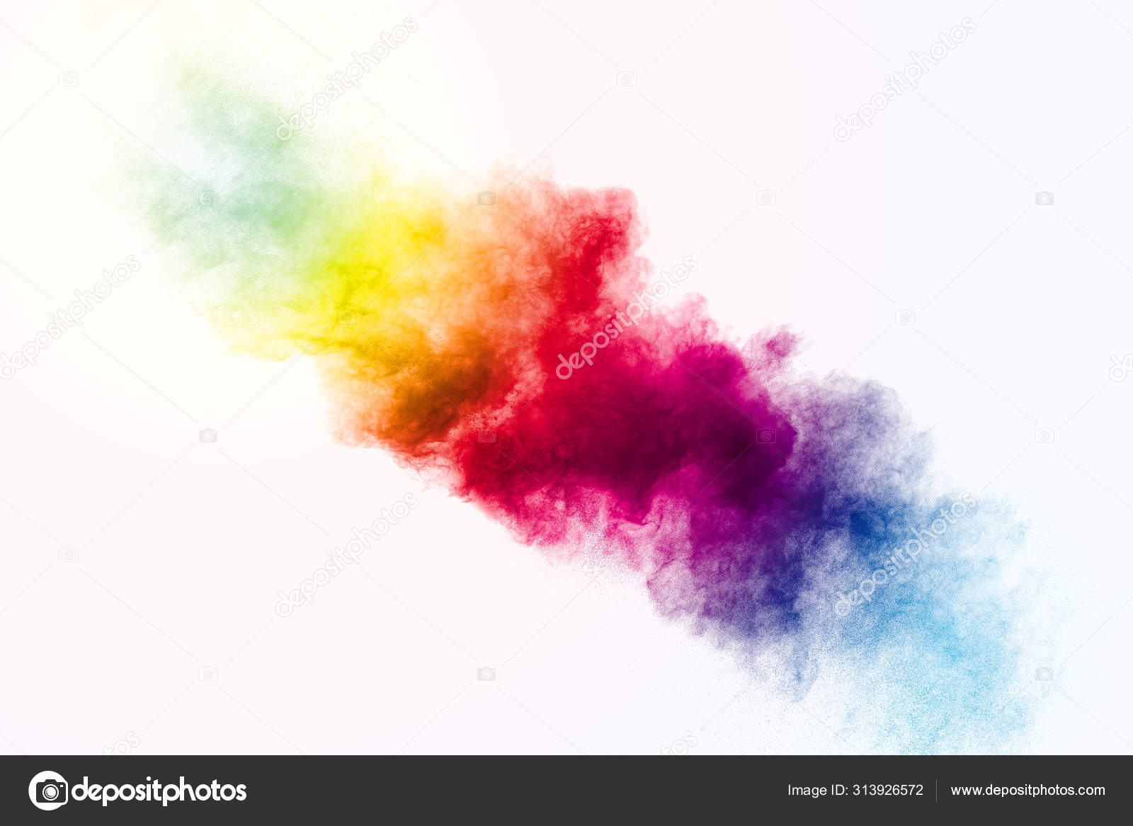 Colorful Background Pastel Powder Explosion Multi Colored Dust Splash White  Stock Photo by ©apattadis@ 313926572