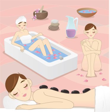 Bir güzellik Spa