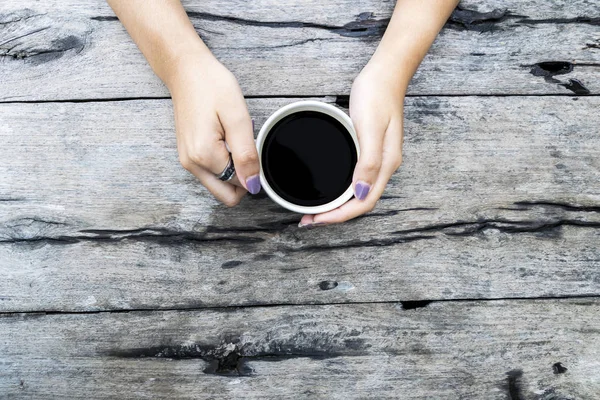咖啡是一个完美的早晨 保持身体 Fres — 图库照片