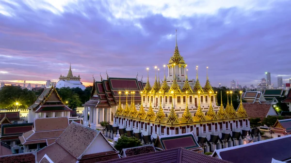 Wat Ratchanadda Lugar Que Importante Para Budismo Tailandia Atracción Turística — Foto de Stock
