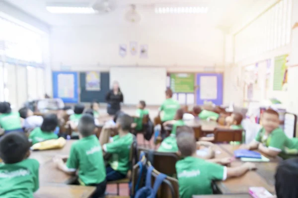 Classroom Blur Classroom Environment Which Students Intending Study Seriously Students — Stock Photo, Image