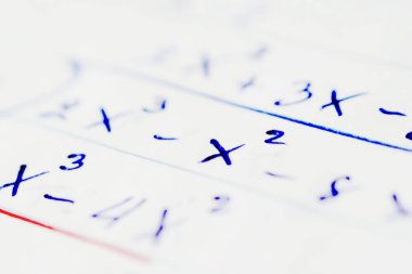 Matematik kavramı.