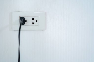 Elektrik talep konsepti tıpanın içinde başka bir boşluk var. Boş alanı olan duvar yazı yazabilir.