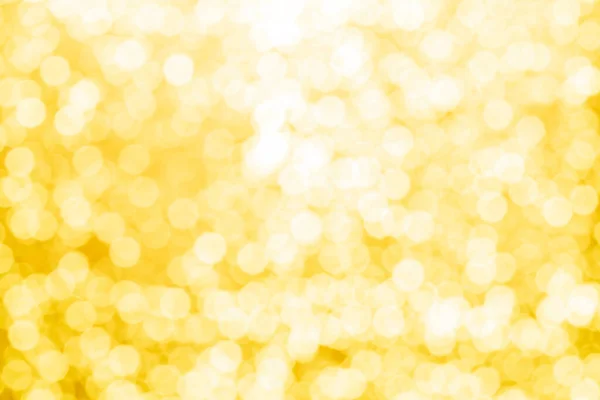 Guld Abstrakt Bakgrund Med Bokeh Defocused Lampor — Stockfoto