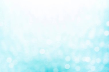 Mavi Bokeh defocus simli bulanık arka plan. Bokeh soyut arkaplanı.