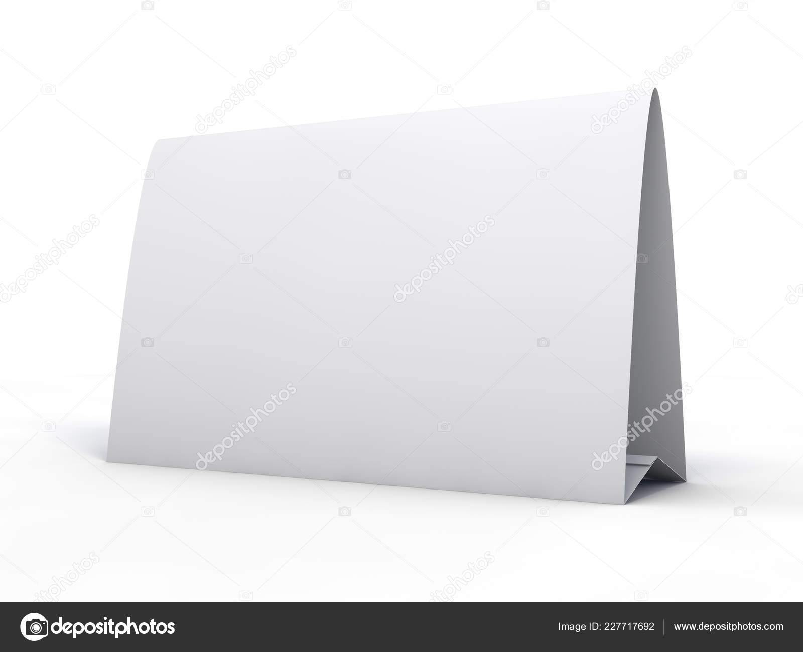 Stand Booklets White Sheets Paper Mockup Rendering — Stock Photo