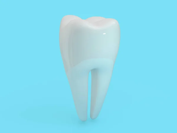 Dental Implant Tandarts Tand Lay Out Kunststoffen Man Tanden Behandeling — Stockfoto