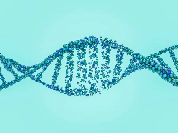 Dna 链抽象的科学背景 美丽的 Illustraion生物技术 生物化学 遗传学和医学概念 — 图库照片