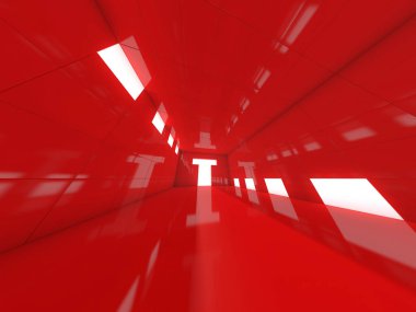 Soyut modern mimari arka plan. 3d oluşturma