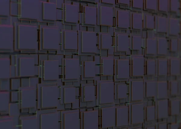 Gambar abstrak dari latar belakang kubus. 3D — Stok Foto