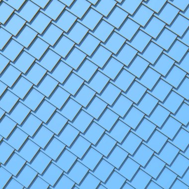 İki ton karesoyut arka plan ekstrüzyon. 3d