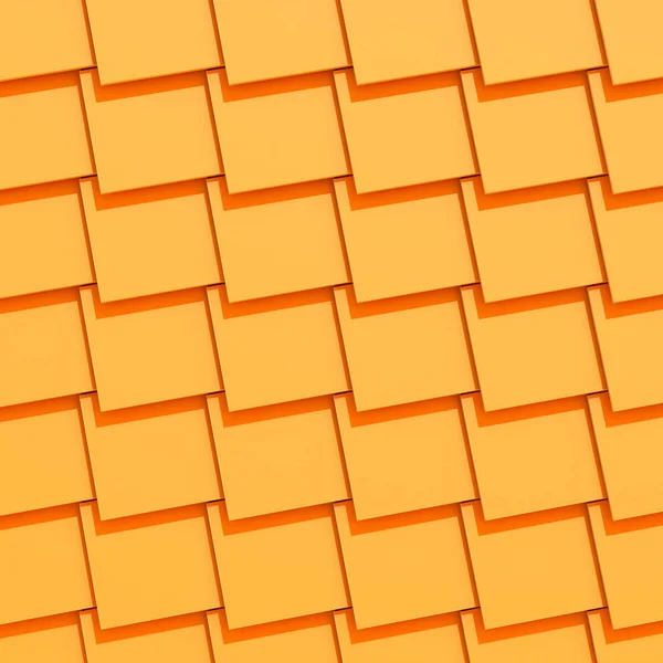Zwei Ton-Quadrate extrudierten abstrakten Hintergrund. 3d — Stockfoto