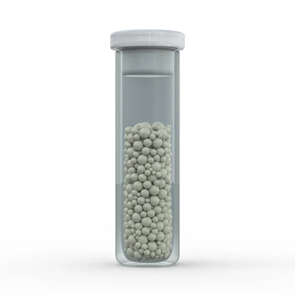 Médecine alternative homéopathie herbes, soins de santé et pilules concept. 3D — Photo