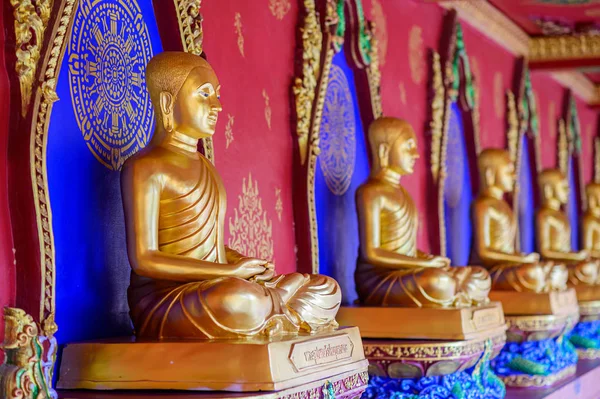 Βούδας Βατ Μαχους Wachiramongkol Βατ Μπανγκ Τονγκ Επαρχία Κράμπι Ταϊλάνδη — Φωτογραφία Αρχείου