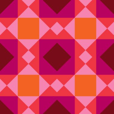 Vektör kesintisiz renkli dekoratif soyut döşeme arka plan deseni. Geleneksel çini