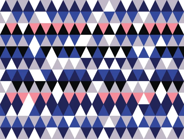 Vector coloridas formas geométricas sin costuras patrón de fondo . — Archivo Imágenes Vectoriales