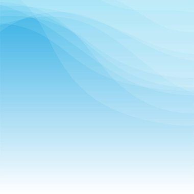 Çizgi mavi dalga soyut arkaplan düz vektör tasarım biçimi