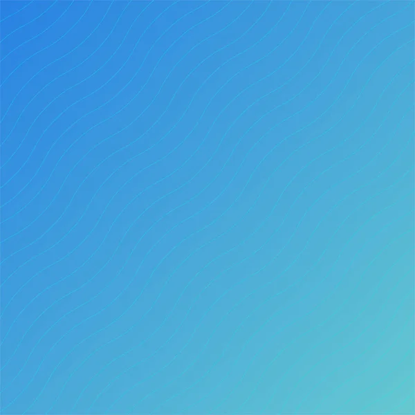 Blaue Welle Abstrakten Hintergrund Flachen Vektor Design Stil — Stockvektor