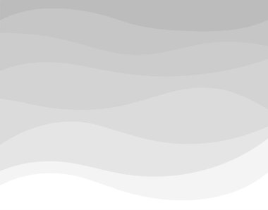 Gri dalga vektör arka plan düz tasarımı