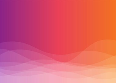 Dalga renkli tasarlamak vektör arka plan