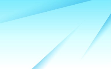 Soyut geometri mavi ve beyaz kağıt katman vektör arkaplanı