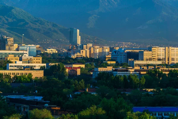 Almaty Stadsutsikt Kazakstan Centralasien — Stockfoto